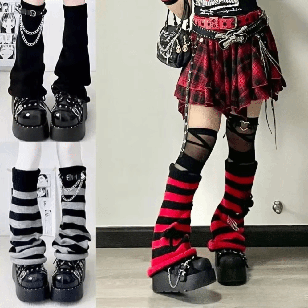 Calentadores de piernas de pun - Boot Sock Slouchy reseña y precio