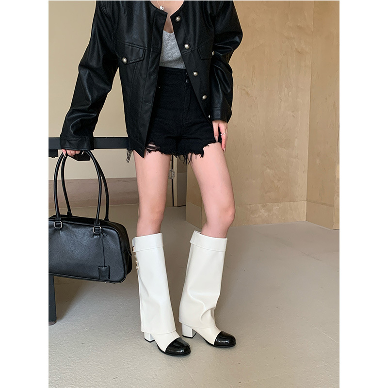Botas de caballero con punta r - Knee High Sock Women reseña y precio
