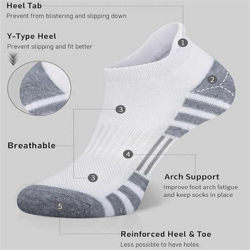 6/12 pares de calcetines depor - Athletic Sock Cushion reseña y precio